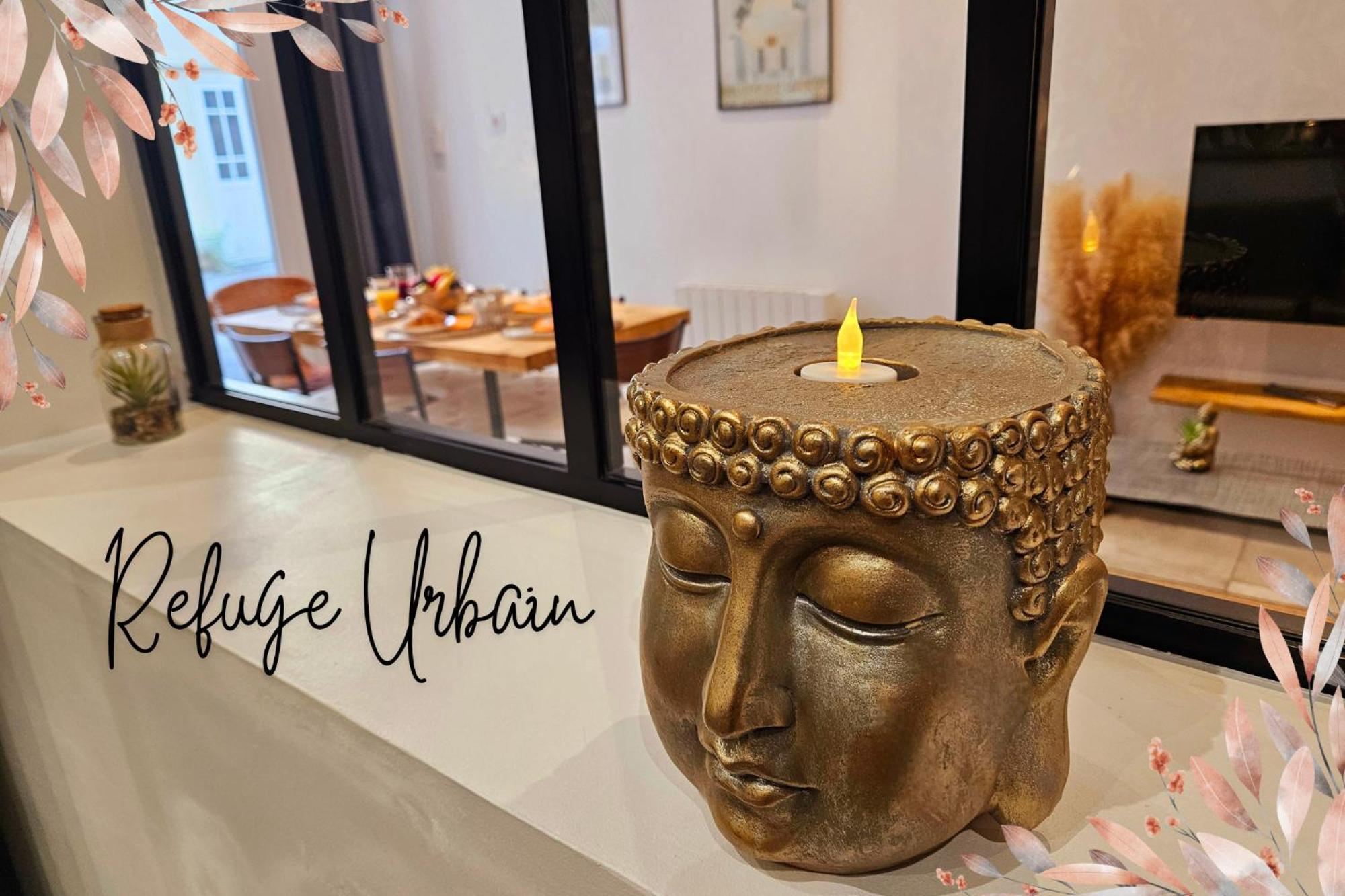 Refuge Urbain - Ideal Pro, Familles & Amis - Le Calme En Hypercentre - Wifi Haut Debit - Netflix - Machine A Laver - Gare, Cathedrale, Commerces, Restaurants & Transports En Commun A Moins De 10 Minutes A Pied Reims Exterior foto